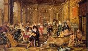 Dirck Hals Banquet Scene in a Renaissance Hall oil